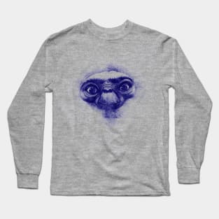 E.T. the Extra-Terrestrial - Pen Art Long Sleeve T-Shirt